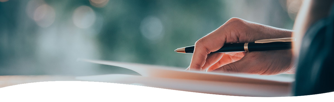 Book ghostwriting services homepage header.